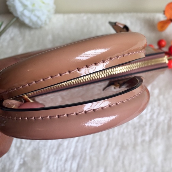 Louis Vuitton Rose Velours Vernis Alma BB - Picture 8 of 16